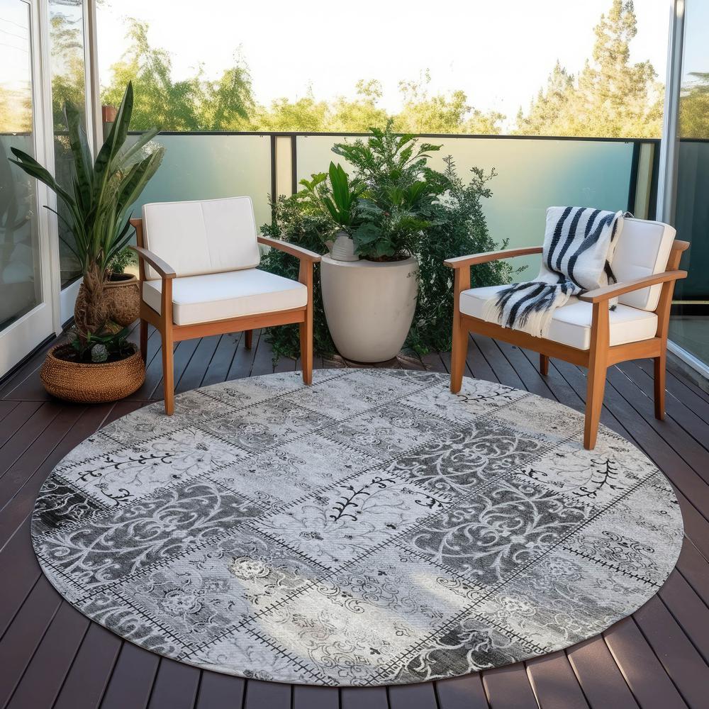 Chantille ACN566 Gray 8' x 8' Rug. Picture 7