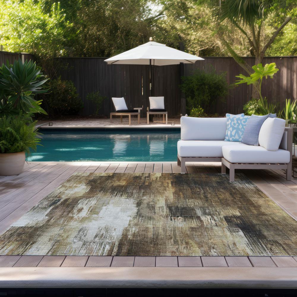 Chantille ACN567 Brown 2'6" x 3'10" Rug. Picture 9