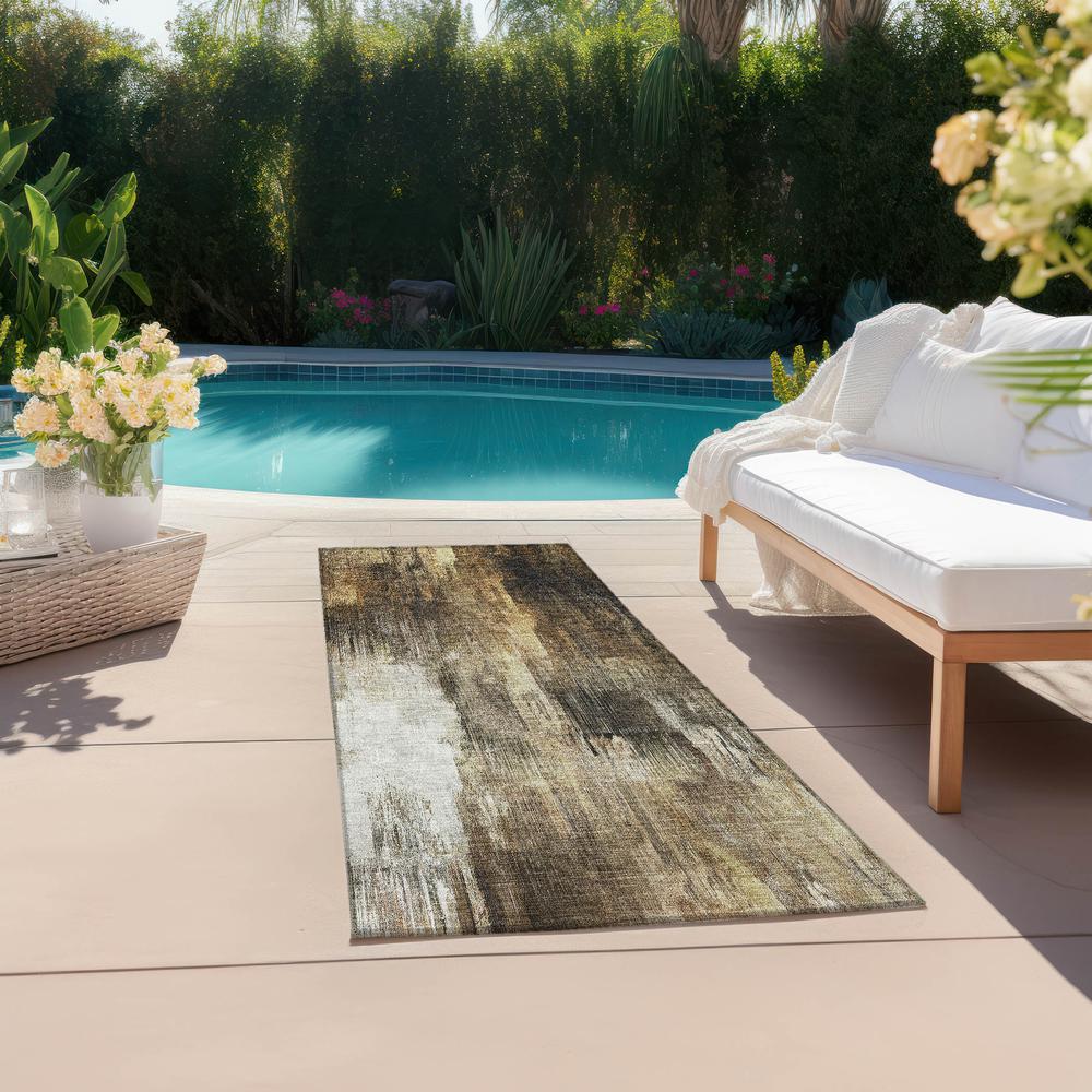 Chantille ACN567 Brown 2'3" x 7'6" Rug. Picture 7