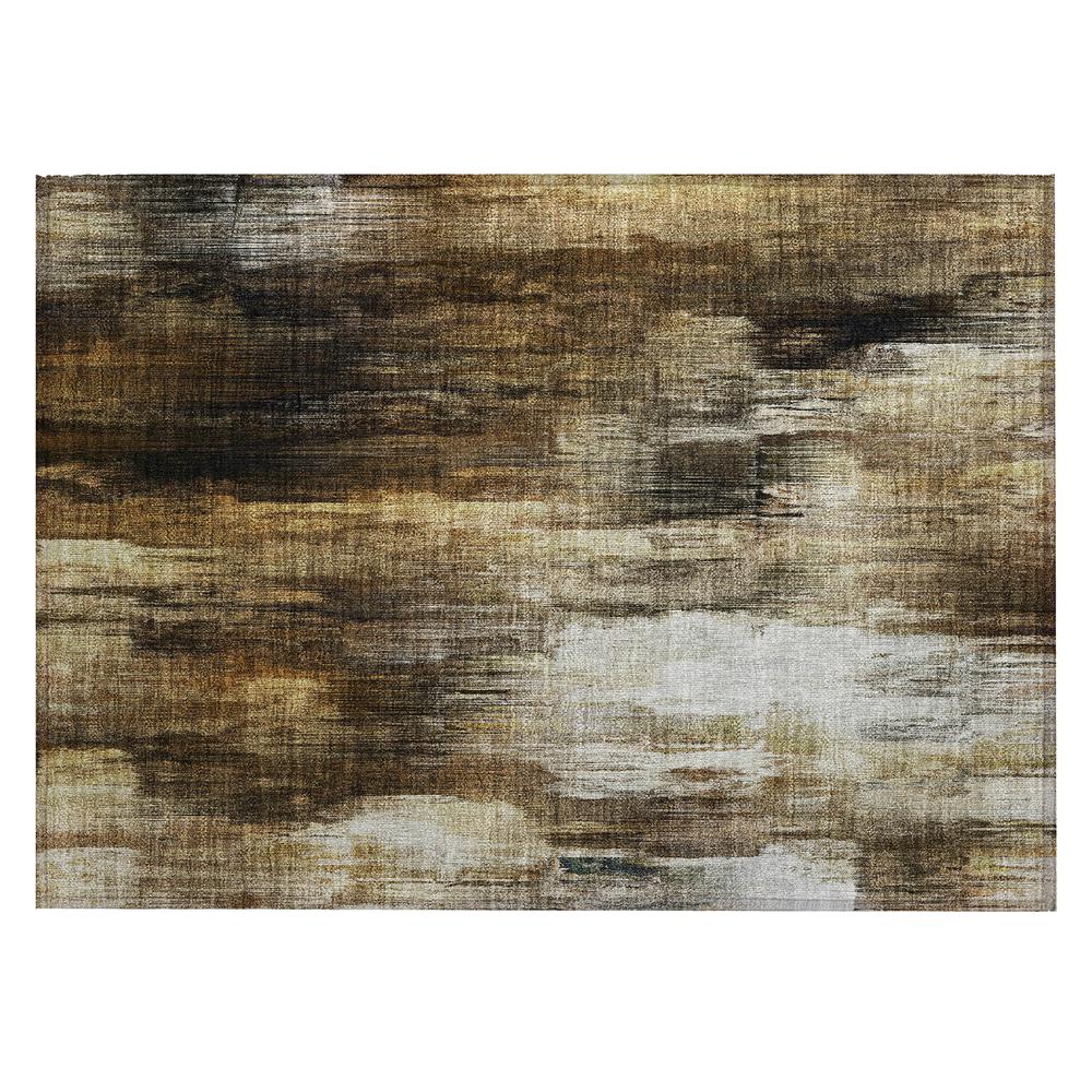 Chantille ACN567 Brown 1'8" x 2'6" Rug. Picture 1