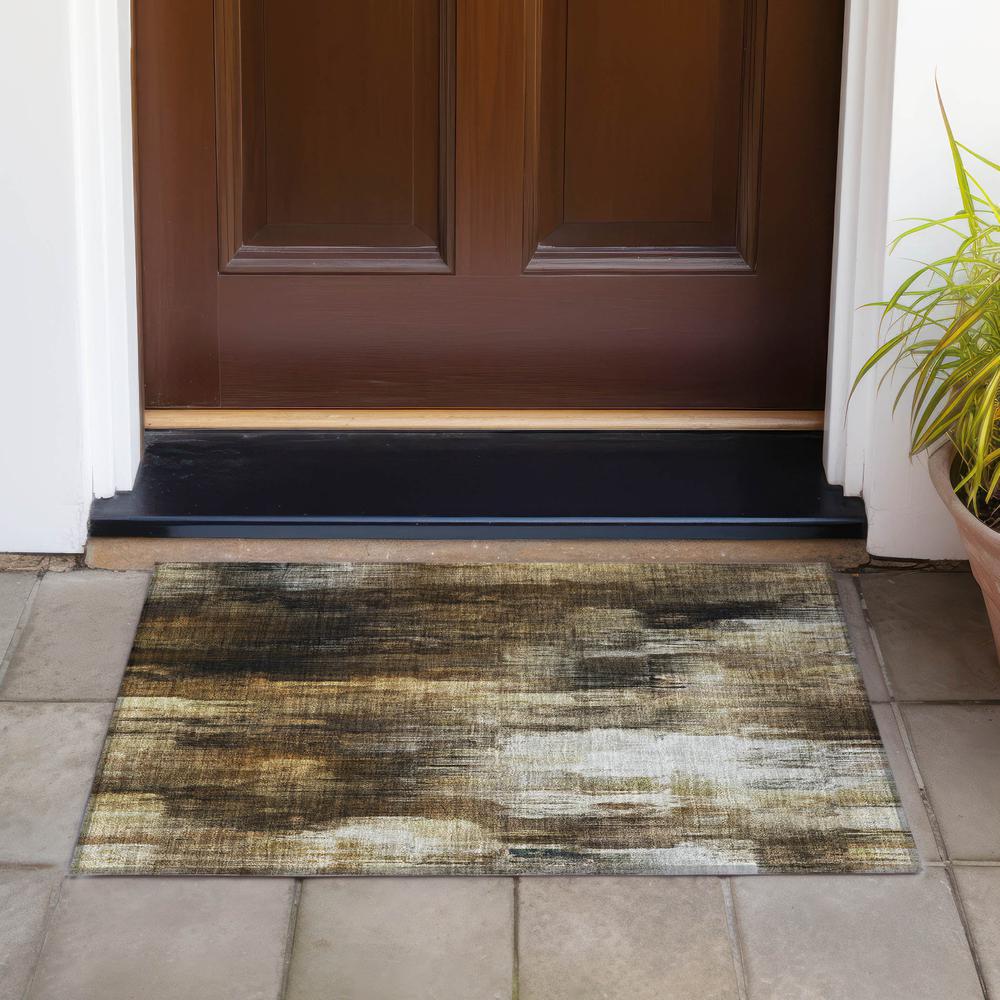 Chantille ACN567 Brown 1'8" x 2'6" Rug. Picture 7