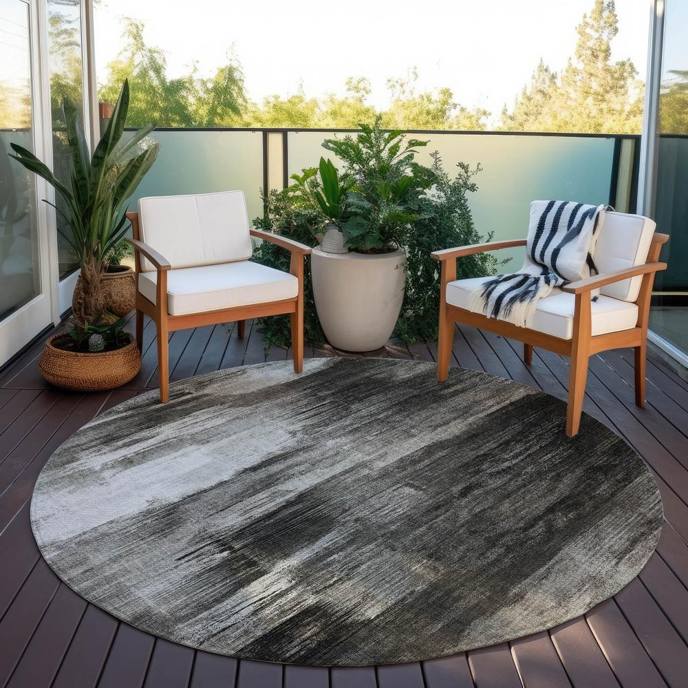 Chantille ACN567 Gray 8' x 8' Rug. Picture 7