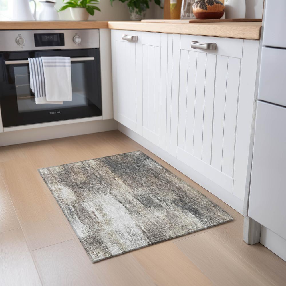 Chantille ACN567 Brown 1'8" x 2'6" Rug. Picture 7