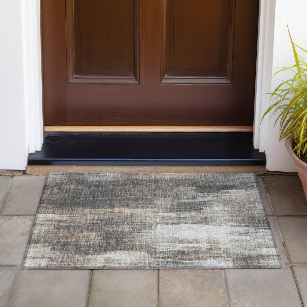 Chantille ACN567 Brown 1'8" x 2'6" Rug. Picture 8