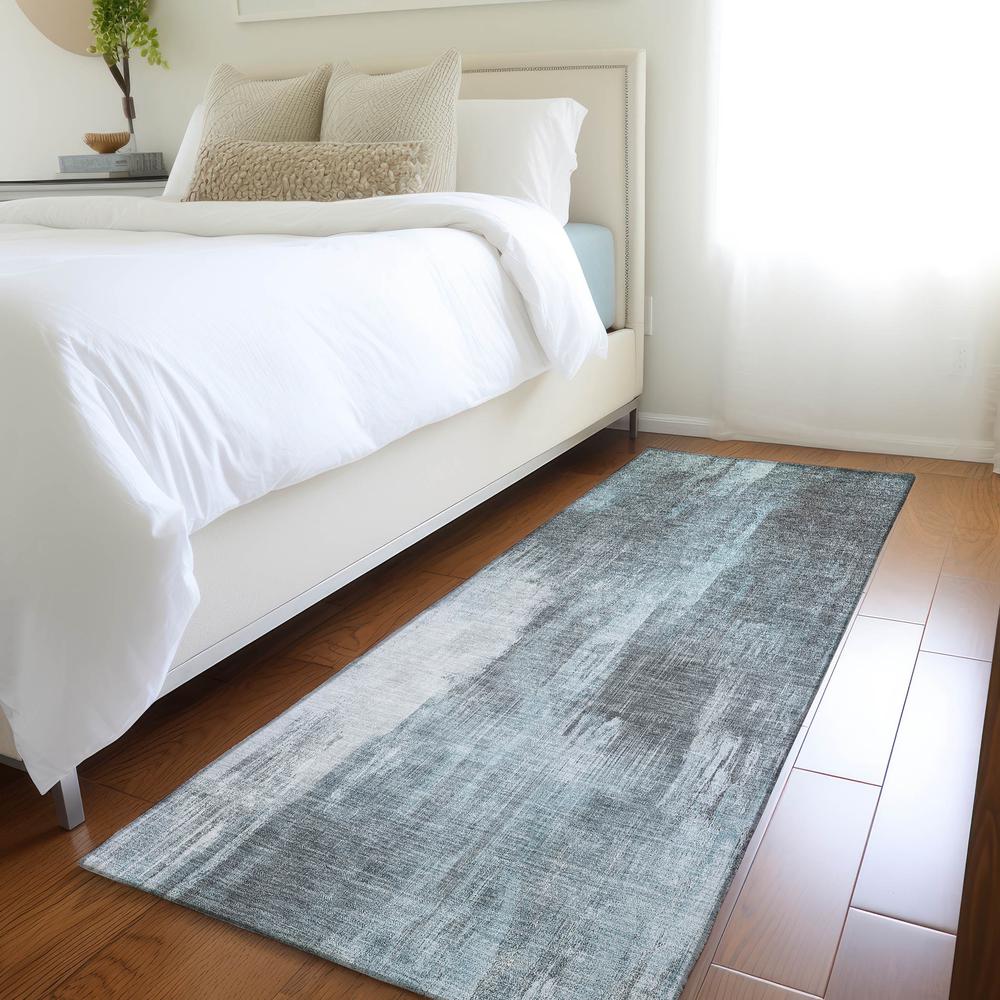 Chantille ACN567 Teal 2'3" x 7'6" Rug. Picture 6