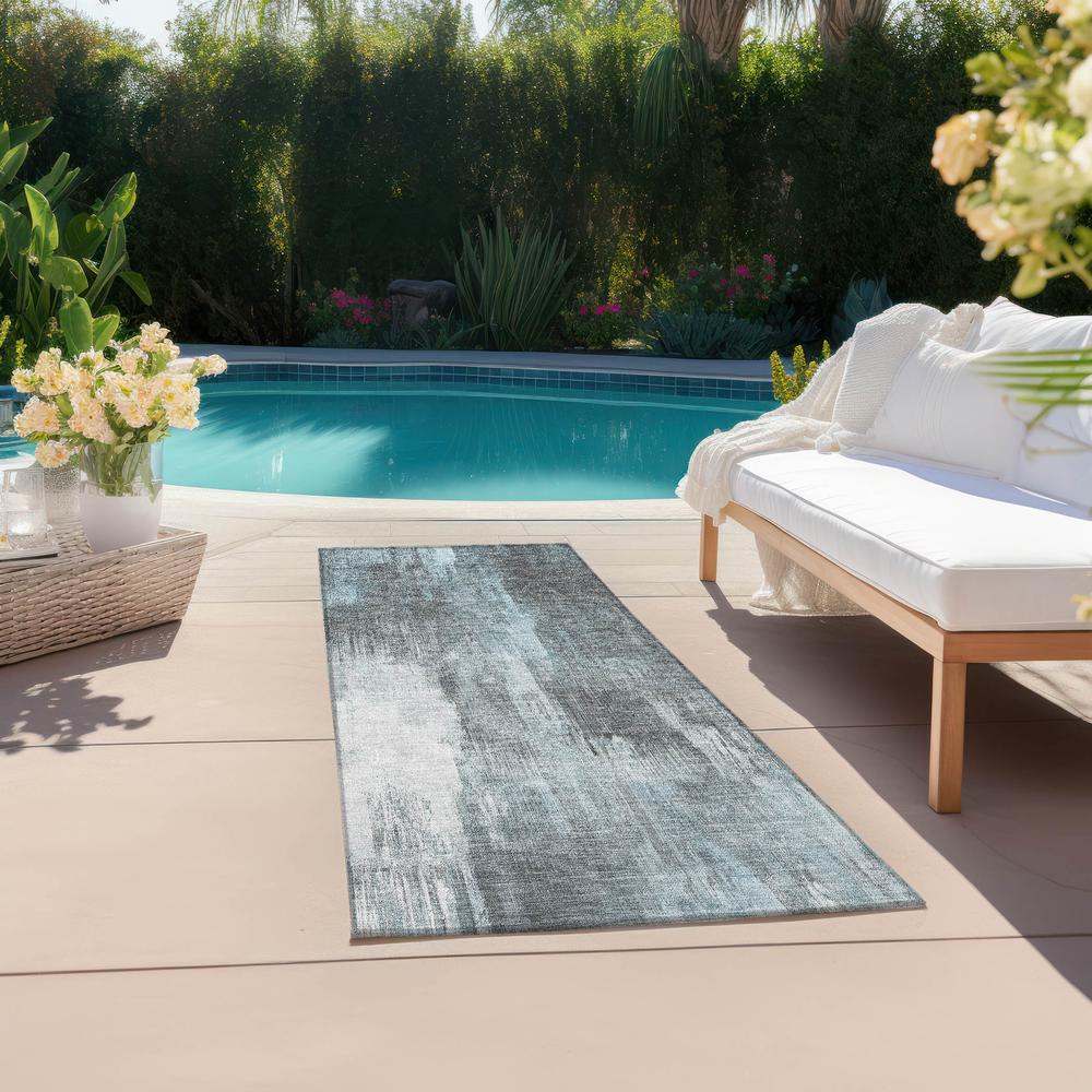 Chantille ACN567 Teal 2'3" x 7'6" Rug. Picture 7