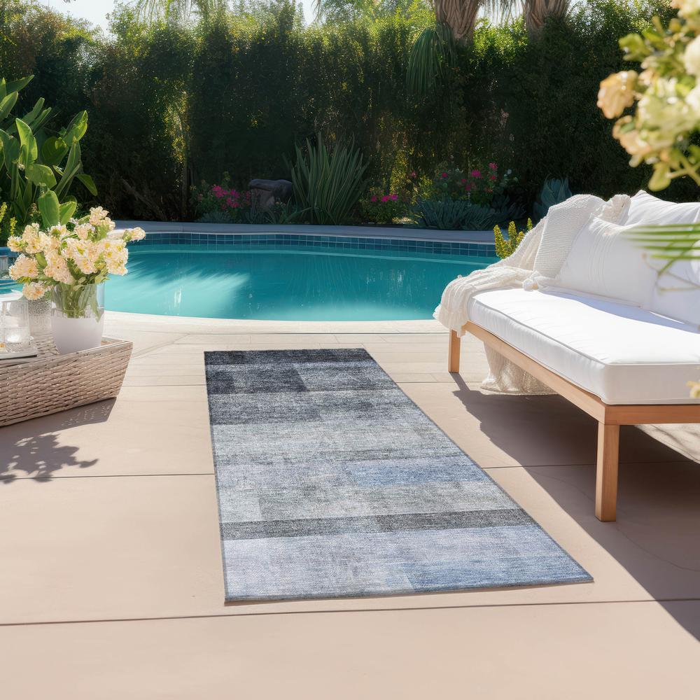 Chantille ACN568 Blue 2'3" x 7'6" Rug. Picture 7