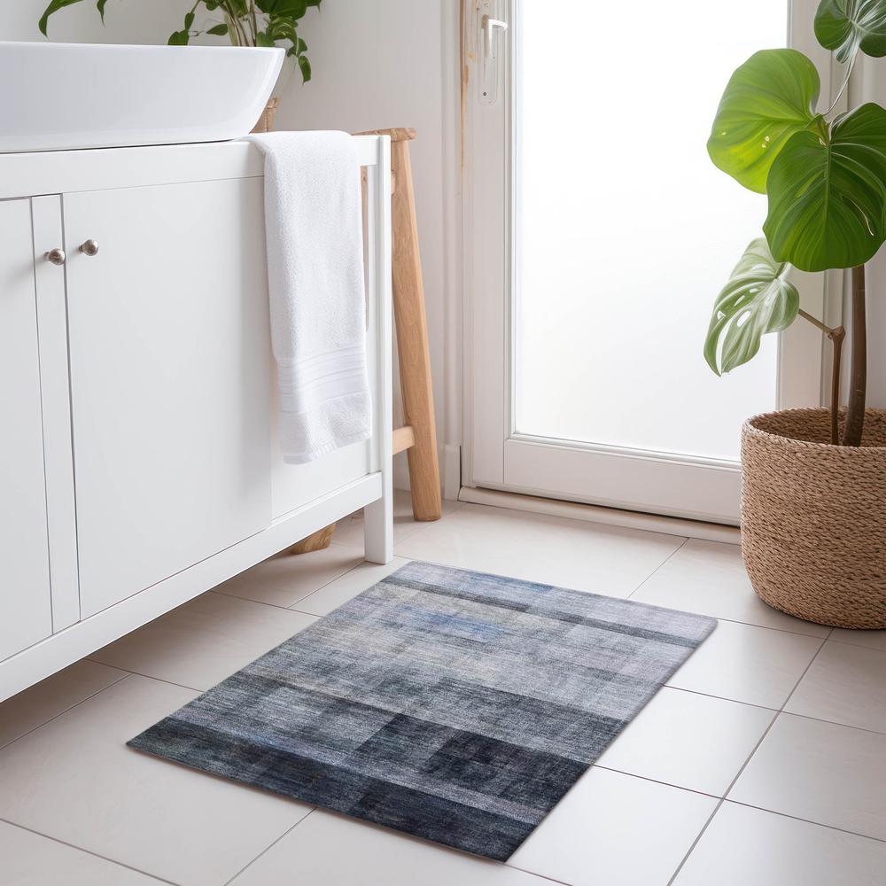 Chantille ACN568 Blue 1'8" x 2'6" Rug. Picture 6