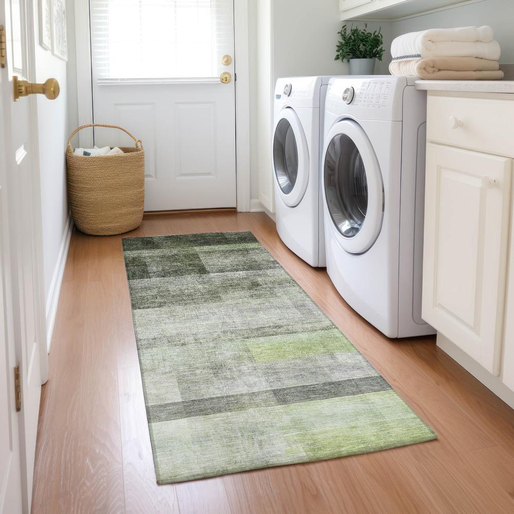 Chantille ACN568 Green 2'3" x 7'6" Rug. Picture 6