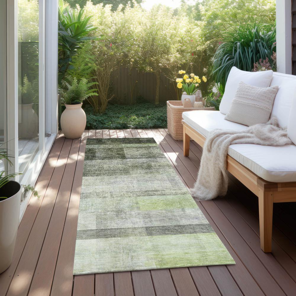 Chantille ACN568 Green 2'3" x 7'6" Rug. Picture 7