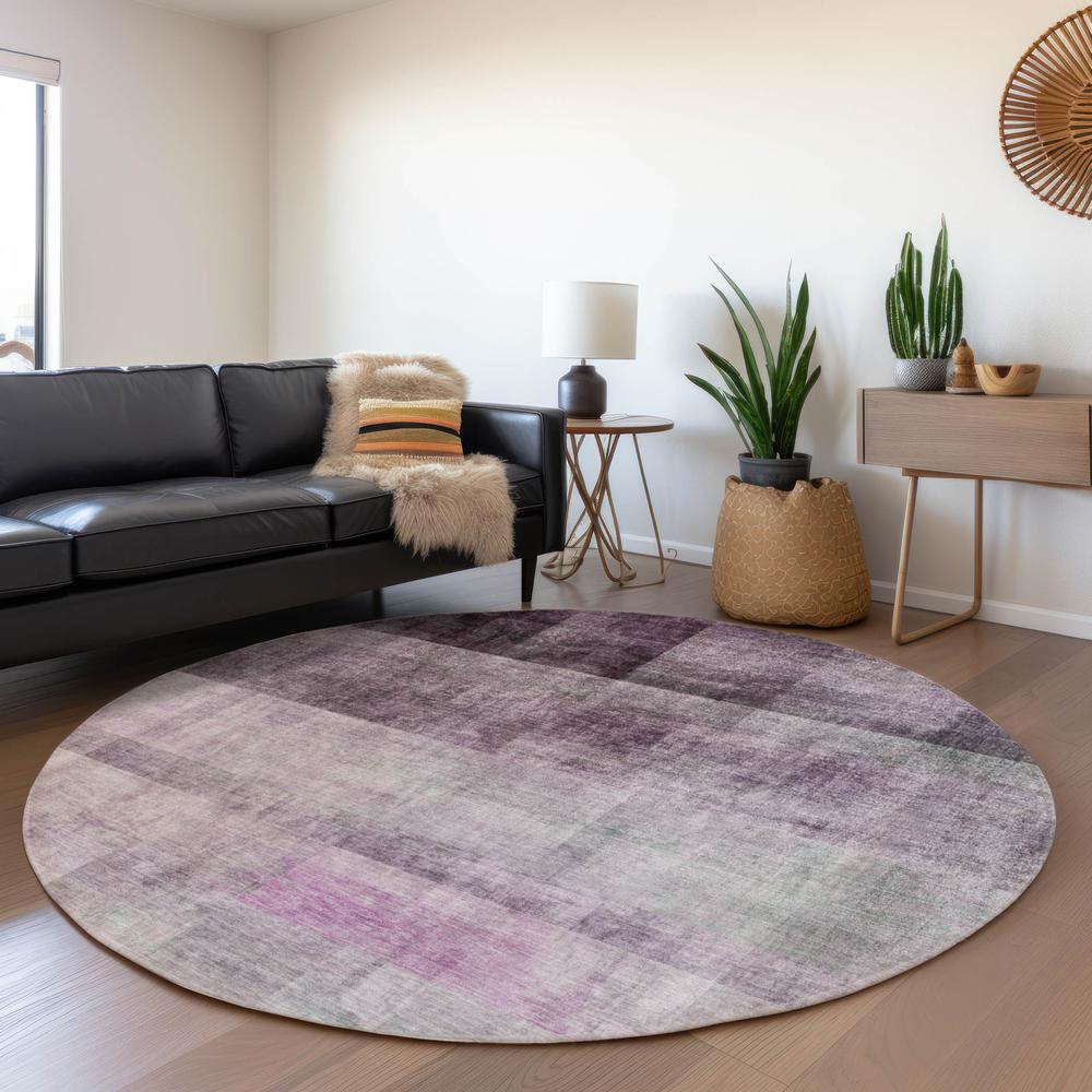 Chantille ACN568 Purple 8' x 8' Rug. Picture 6