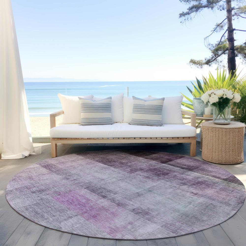 Chantille ACN568 Purple 8' x 8' Rug. Picture 7