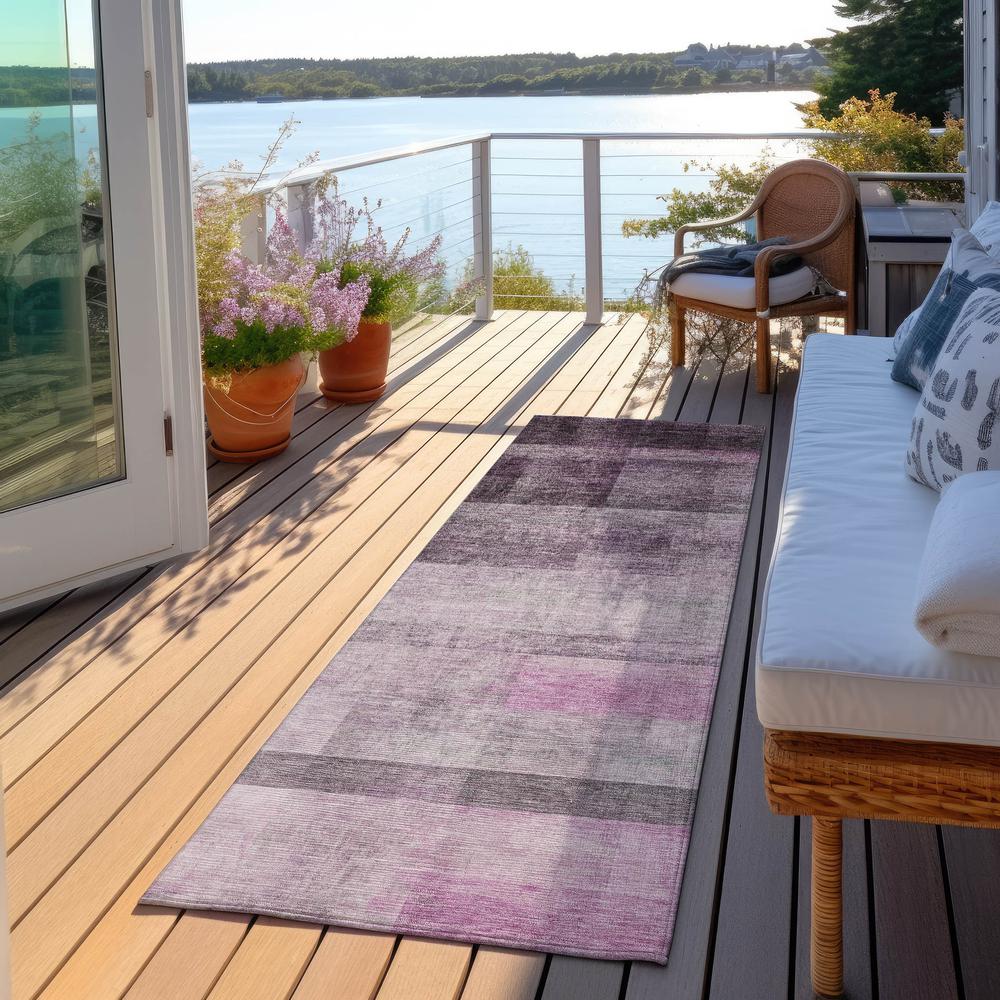 Chantille ACN568 Purple 2'3" x 7'6" Rug. Picture 7