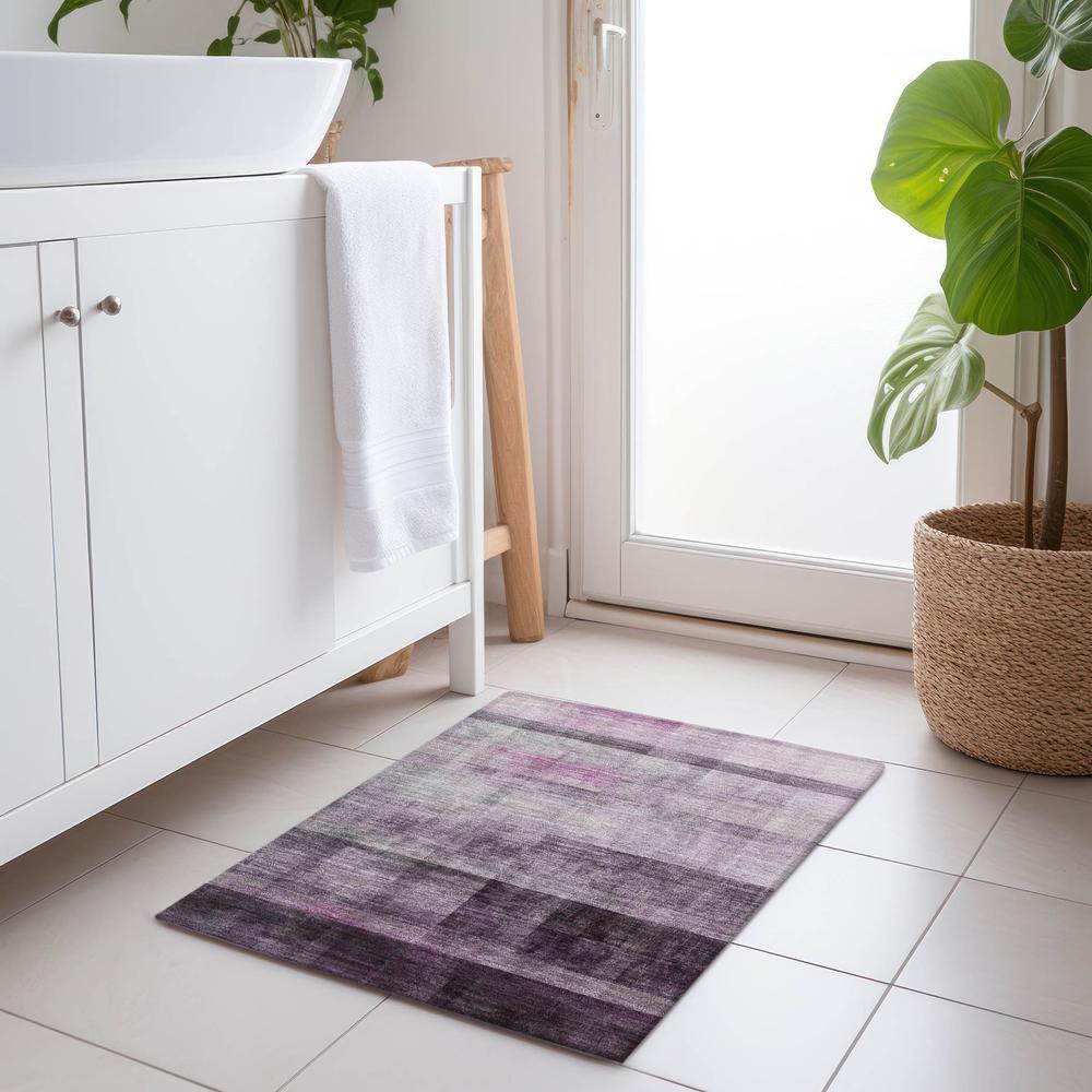 Chantille ACN568 Purple 1'8" x 2'6" Rug. Picture 6