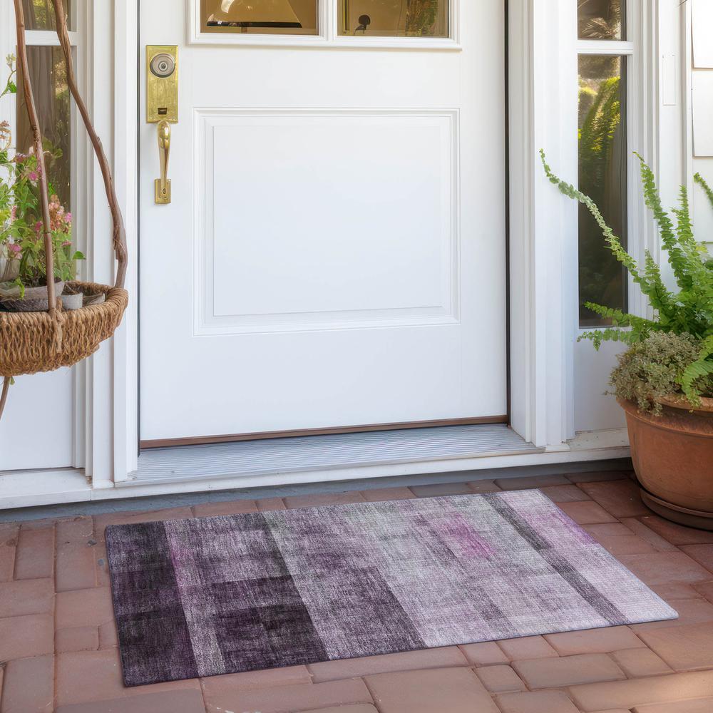 Chantille ACN568 Purple 1'8" x 2'6" Rug. Picture 7