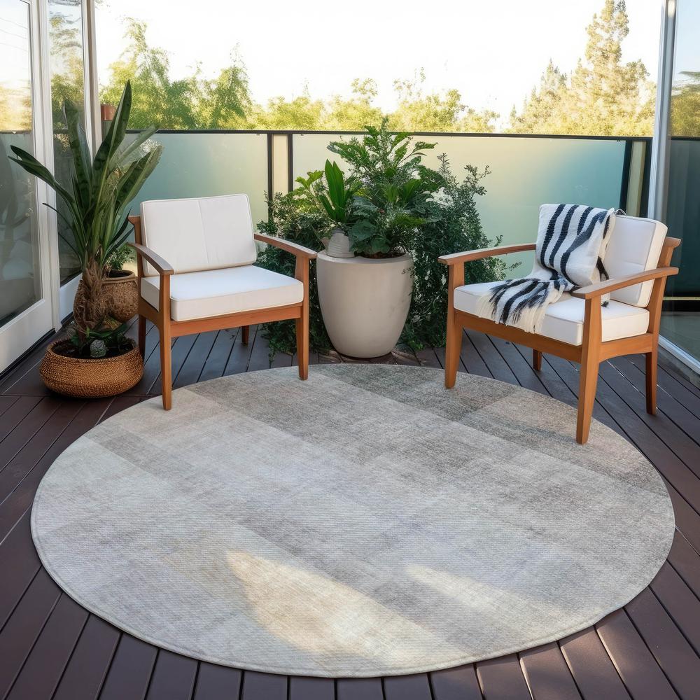 Chantille ACN568 Brown 8' x 8' Rug. Picture 7
