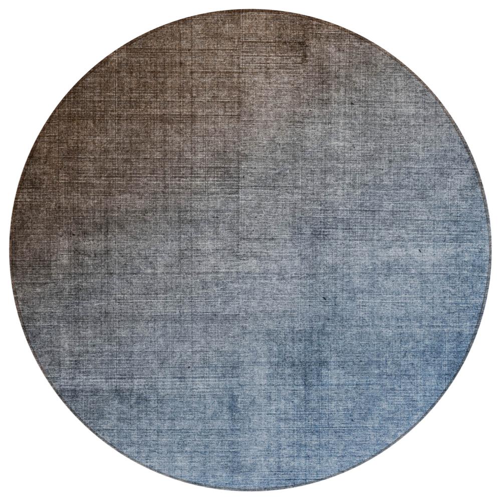 Chantille ACN569 Brown 8' x 8' Rug. Picture 1