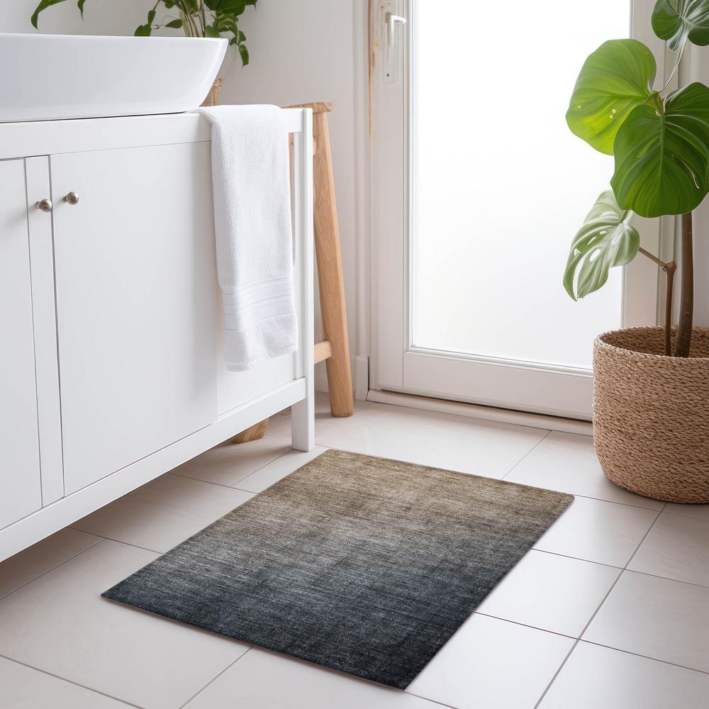 Chantille ACN569 Gray 1'8" x 2'6" Rug. Picture 6