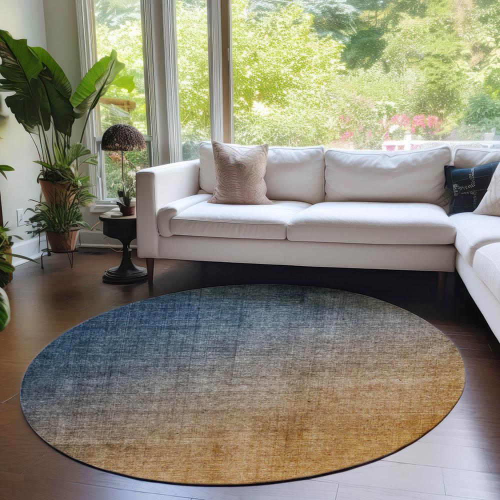 Chantille ACN569 Blue 8' x 8' Rug. Picture 6