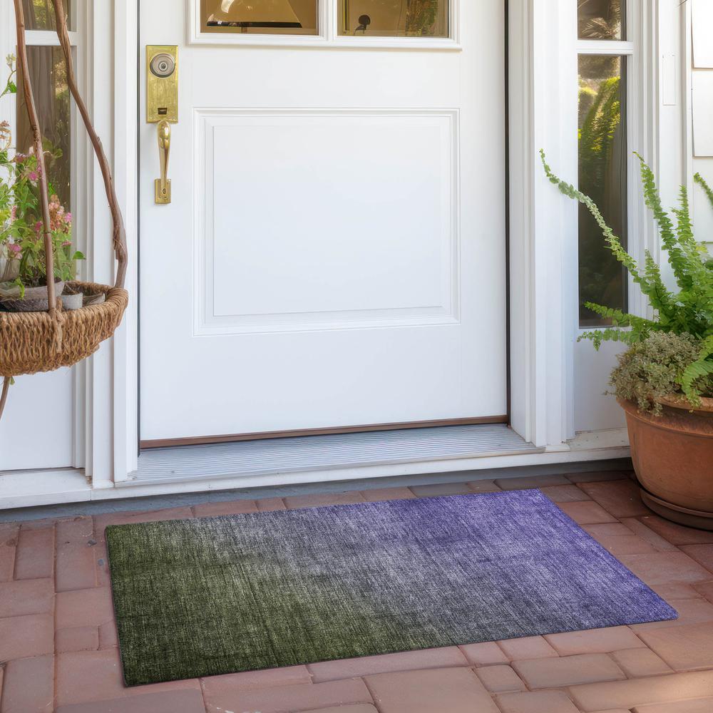 Chantille ACN569 Green 1'8" x 2'6" Rug. Picture 7