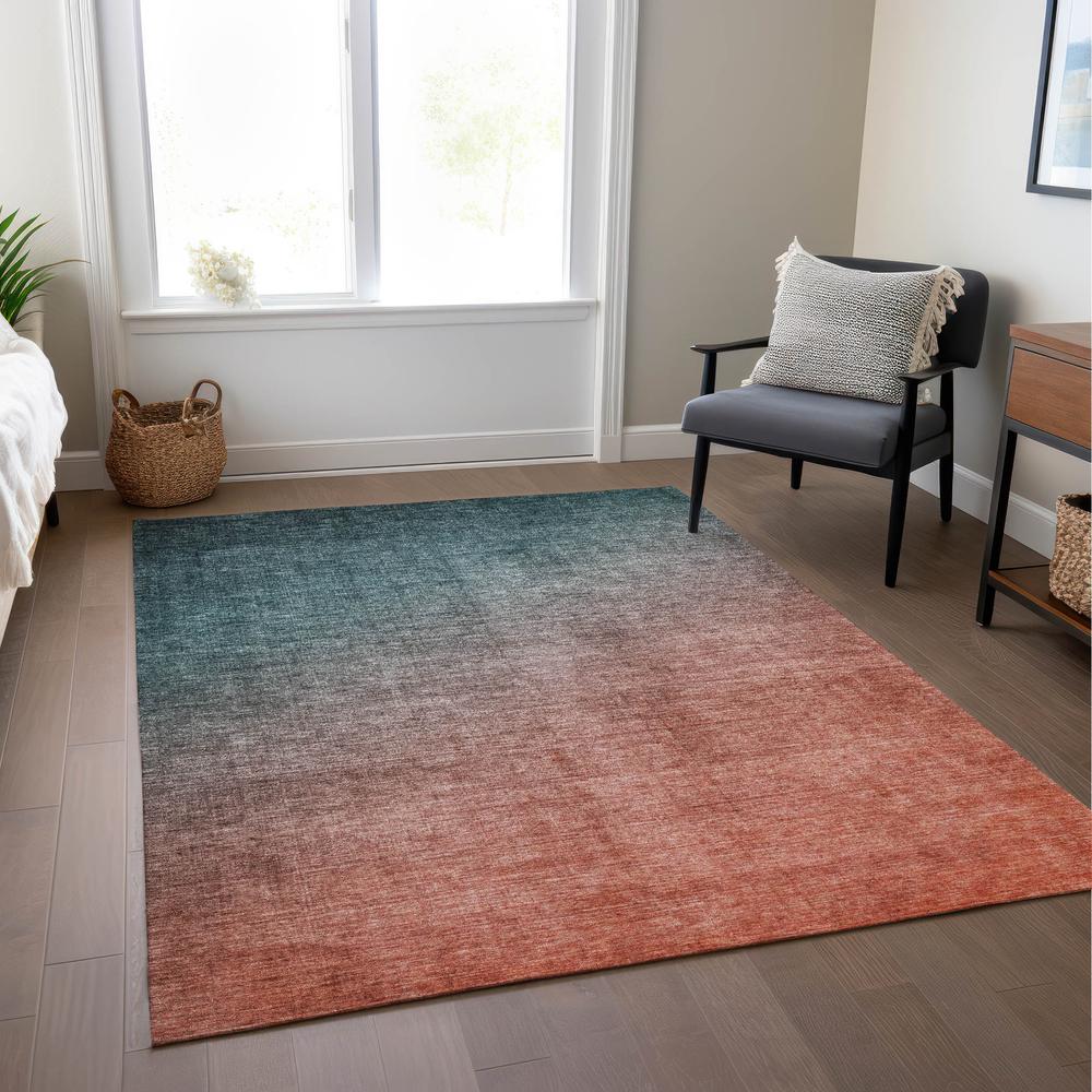 Chantille ACN569 Teal 2'6" x 3'10" Rug. Picture 7