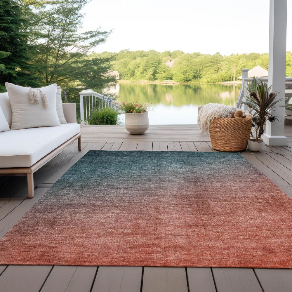 Chantille ACN569 Teal 2'6" x 3'10" Rug. Picture 8