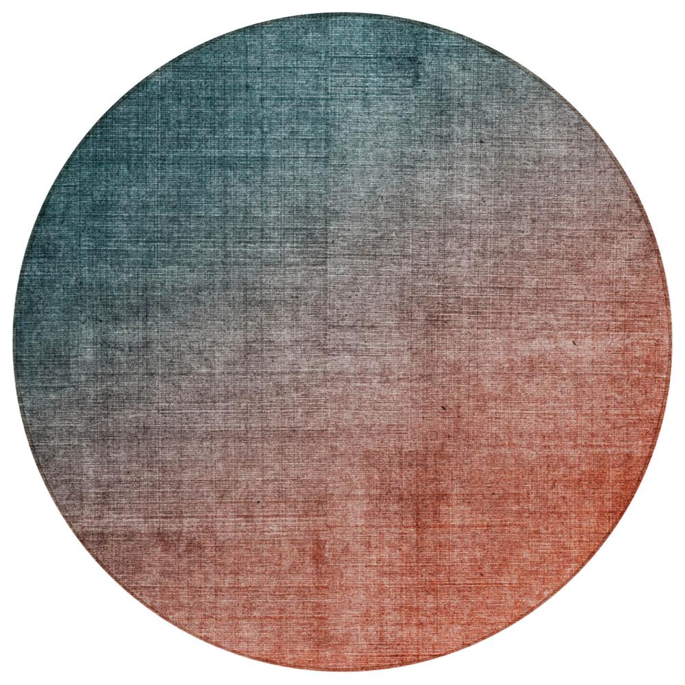 Chantille ACN569 Teal 8' x 8' Rug. Picture 1