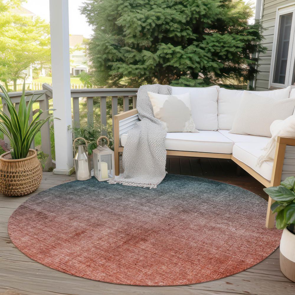 Chantille ACN569 Teal 8' x 8' Rug. Picture 7