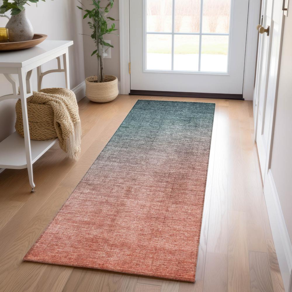 Chantille ACN569 Teal 2'3" x 7'6" Rug. Picture 6