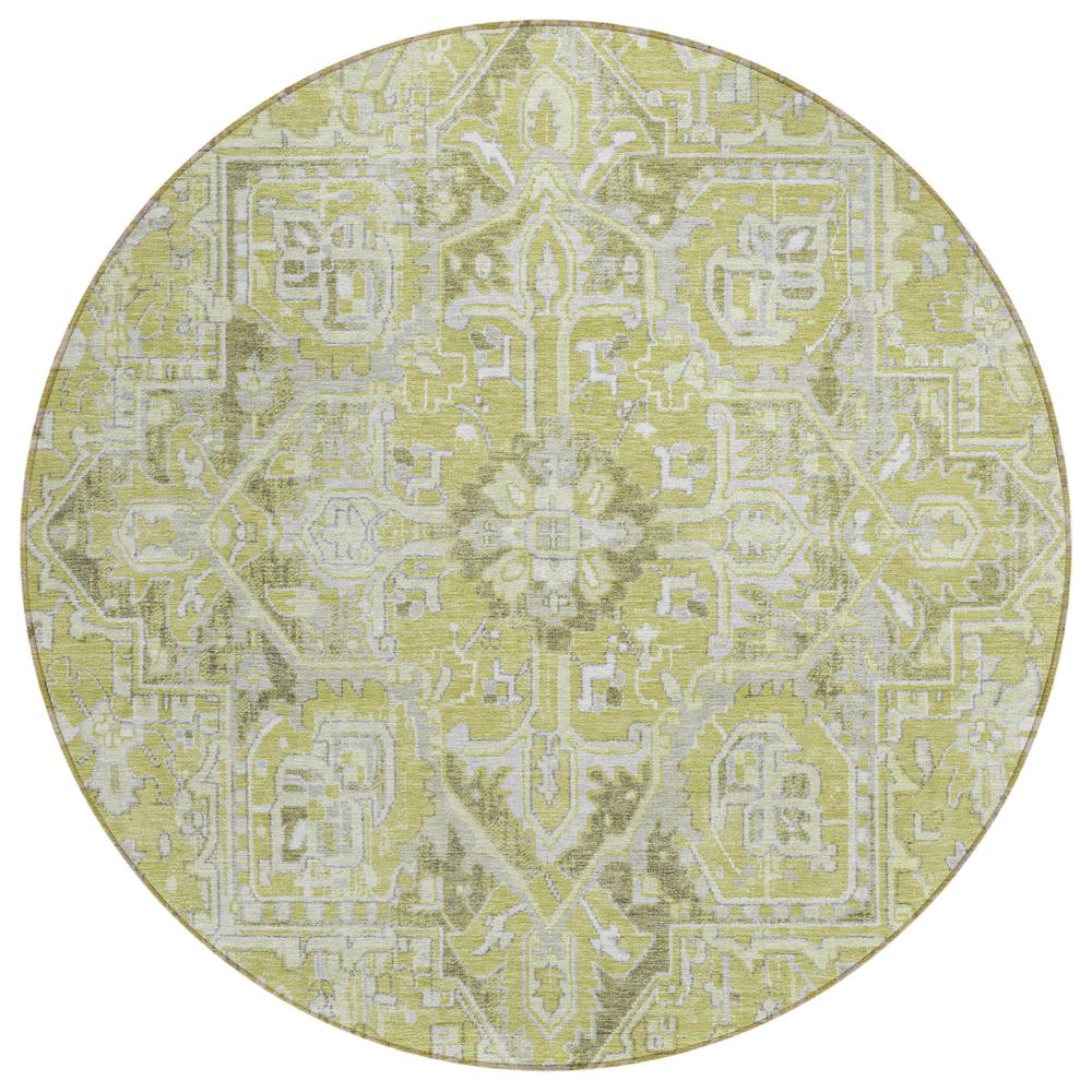 Chantille ACN570 Green 8' x 8' Rug. Picture 1