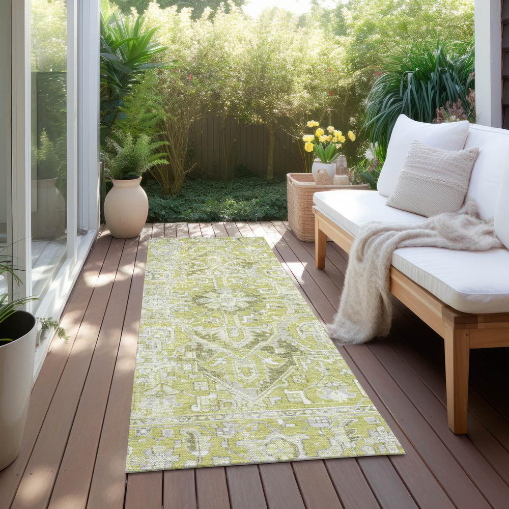 Chantille ACN570 Green 2'3" x 7'6" Rug. Picture 7