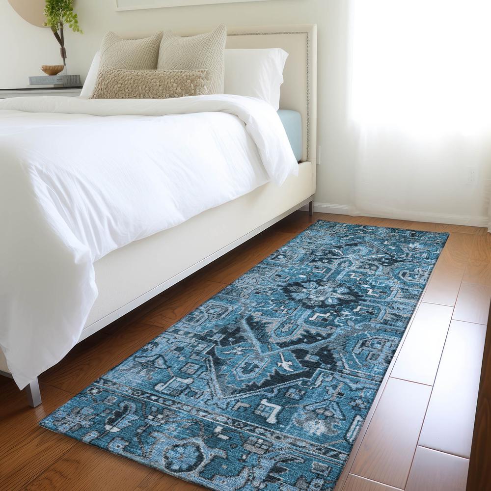 Chantille ACN570 Blue 2'3" x 7'6" Rug. Picture 6