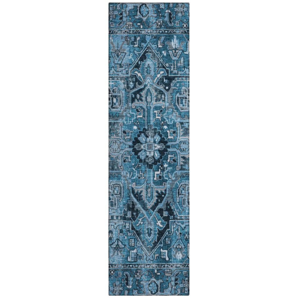 Chantille ACN570 Blue 2'3" x 7'6" Rug. Picture 1