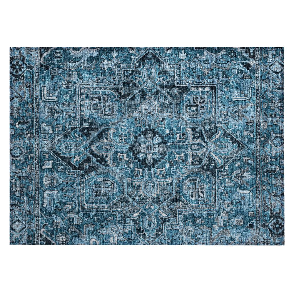 Chantille ACN570 Blue 1'8" x 2'6" Rug. Picture 1