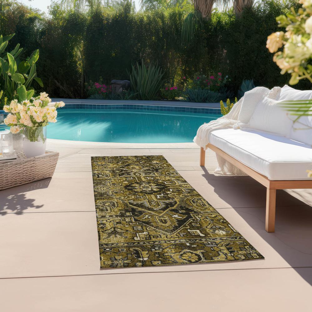 Chantille ACN570 Brown 2'3" x 7'6" Rug. Picture 7