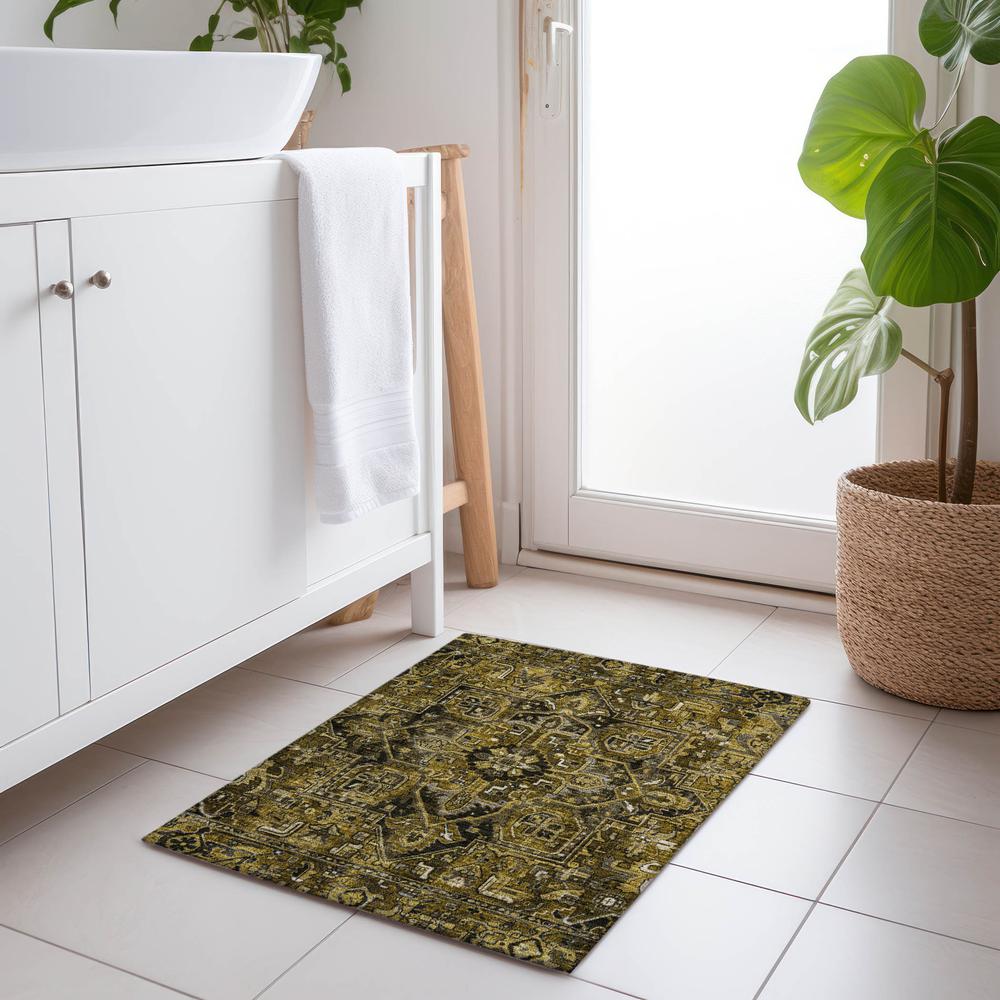 Chantille ACN570 Brown 1'8" x 2'6" Rug. Picture 6