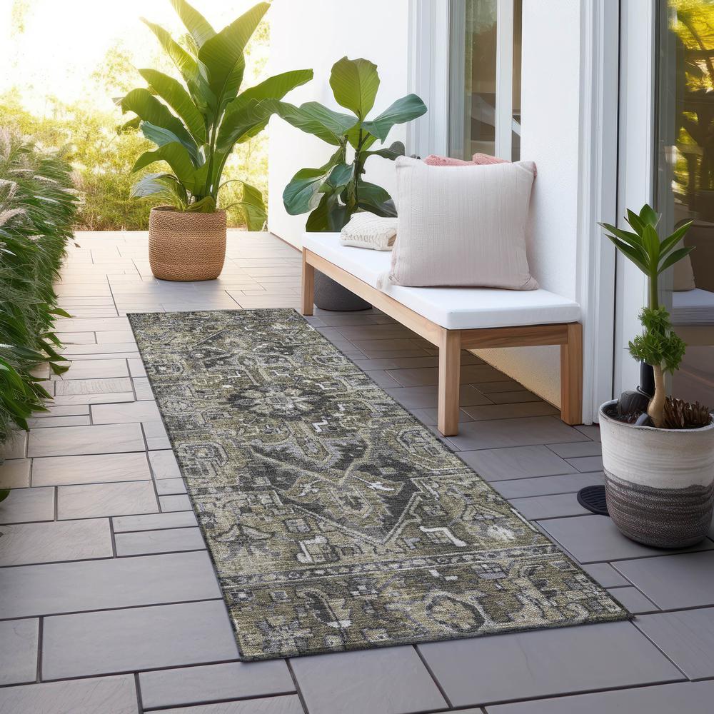 Chantille ACN570 Brown 2'3" x 7'6" Rug. Picture 7