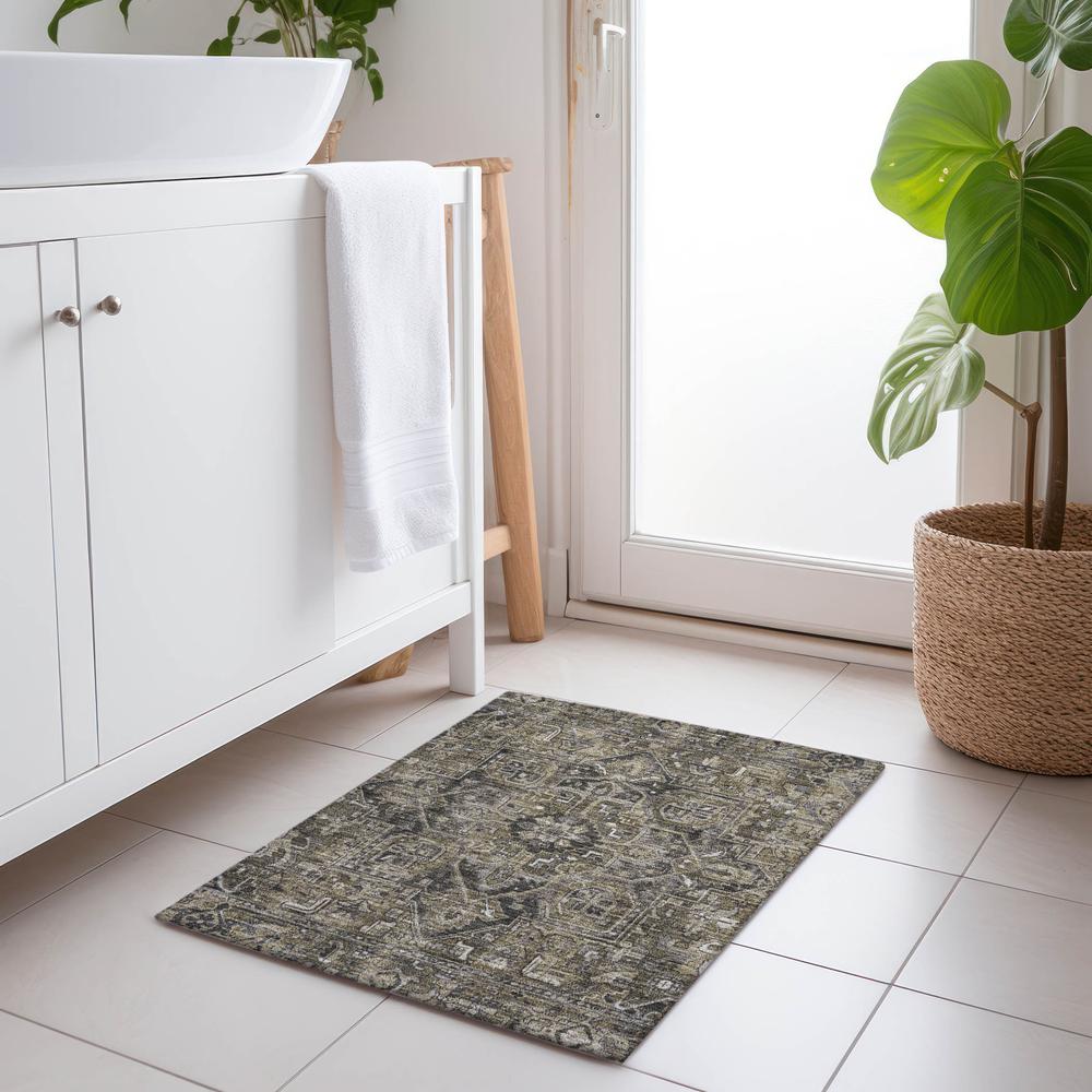 Chantille ACN570 Brown 1'8" x 2'6" Rug. Picture 6