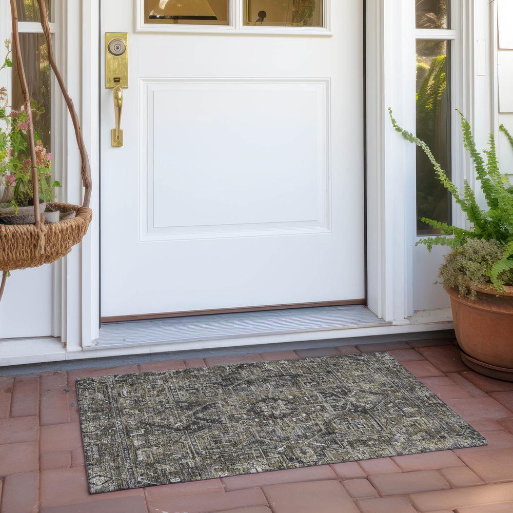 Chantille ACN570 Brown 1'8" x 2'6" Rug. Picture 7