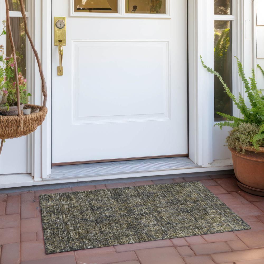 Chantille ACN571 Brown 1'8" x 2'6" Rug. Picture 7