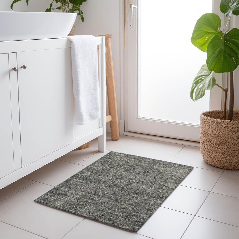 Chantille ACN571 Brown 1'8" x 2'6" Rug. Picture 7