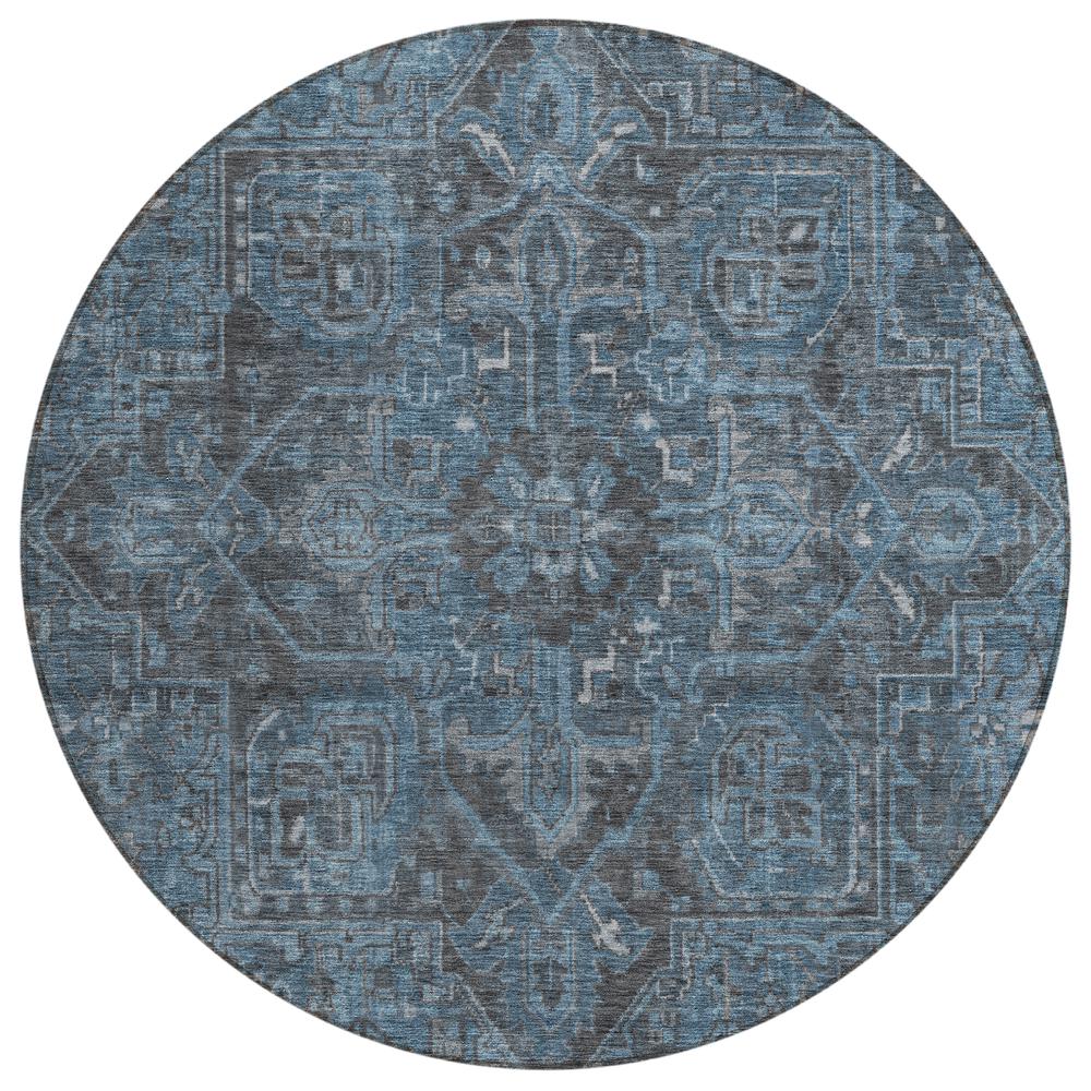 Chantille ACN571 Blue 8' x 8' Rug. Picture 1