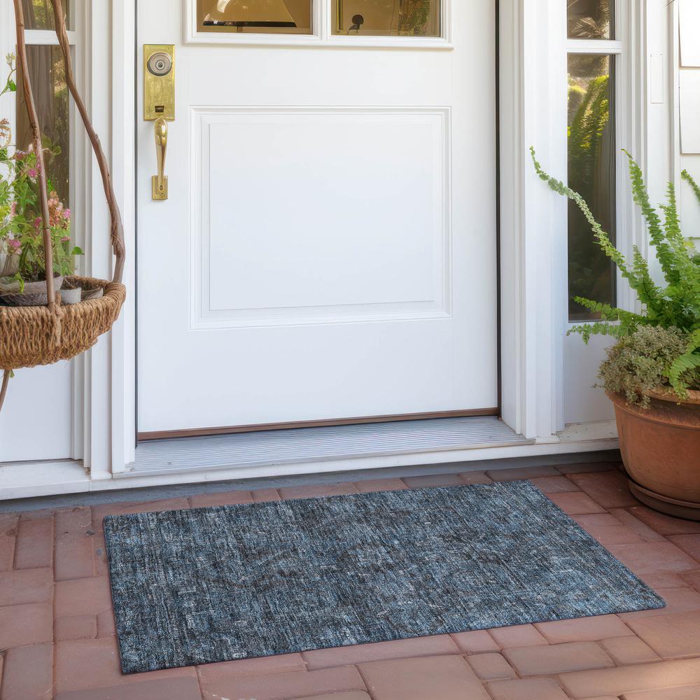 Chantille ACN571 Blue 1'8" x 2'6" Rug. Picture 7