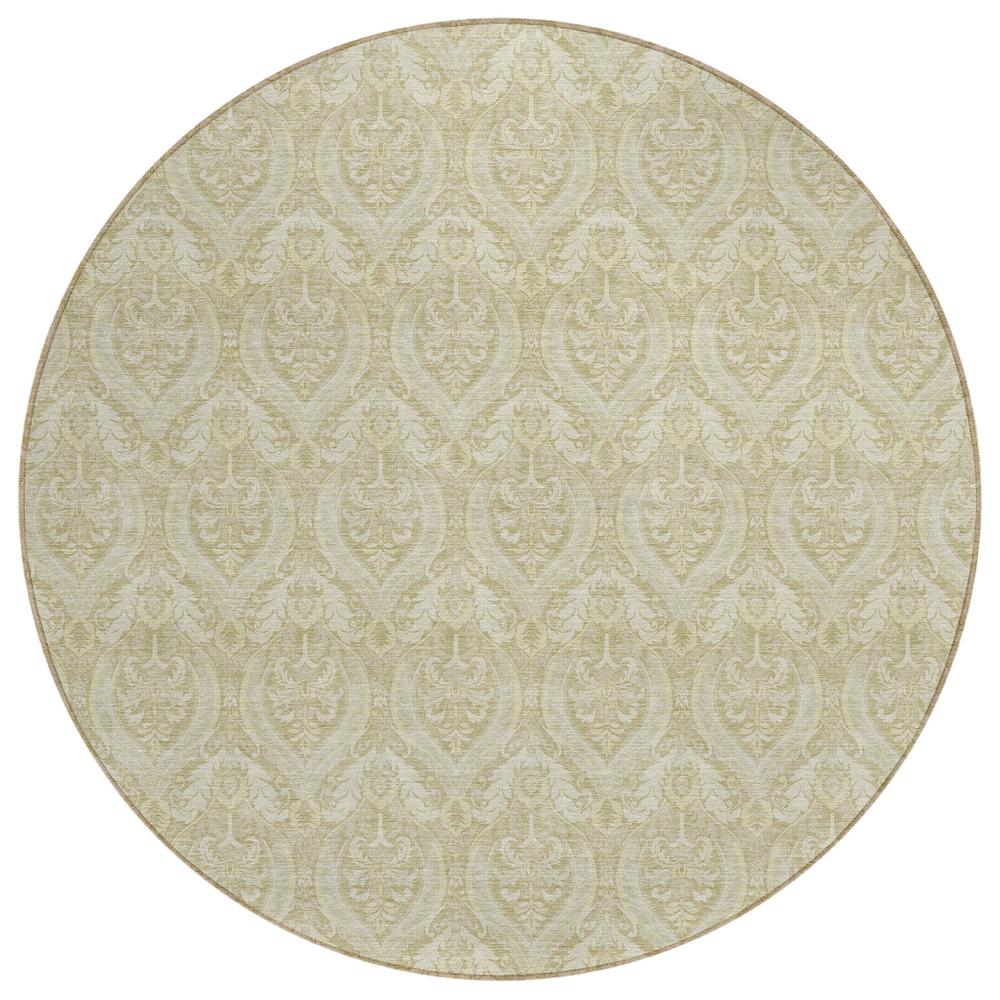 Chantille ACN572 Brown 8' x 8' Rug. Picture 1
