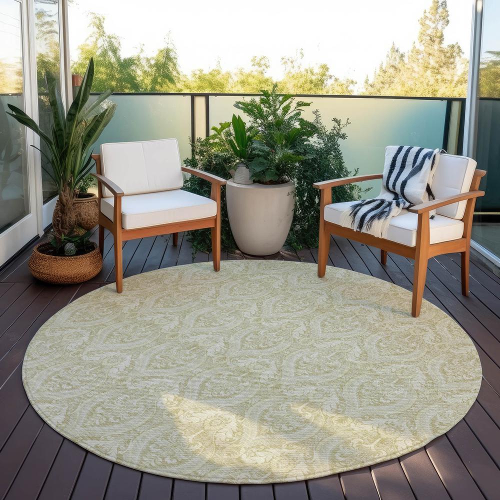 Chantille ACN572 Brown 8' x 8' Rug. Picture 7