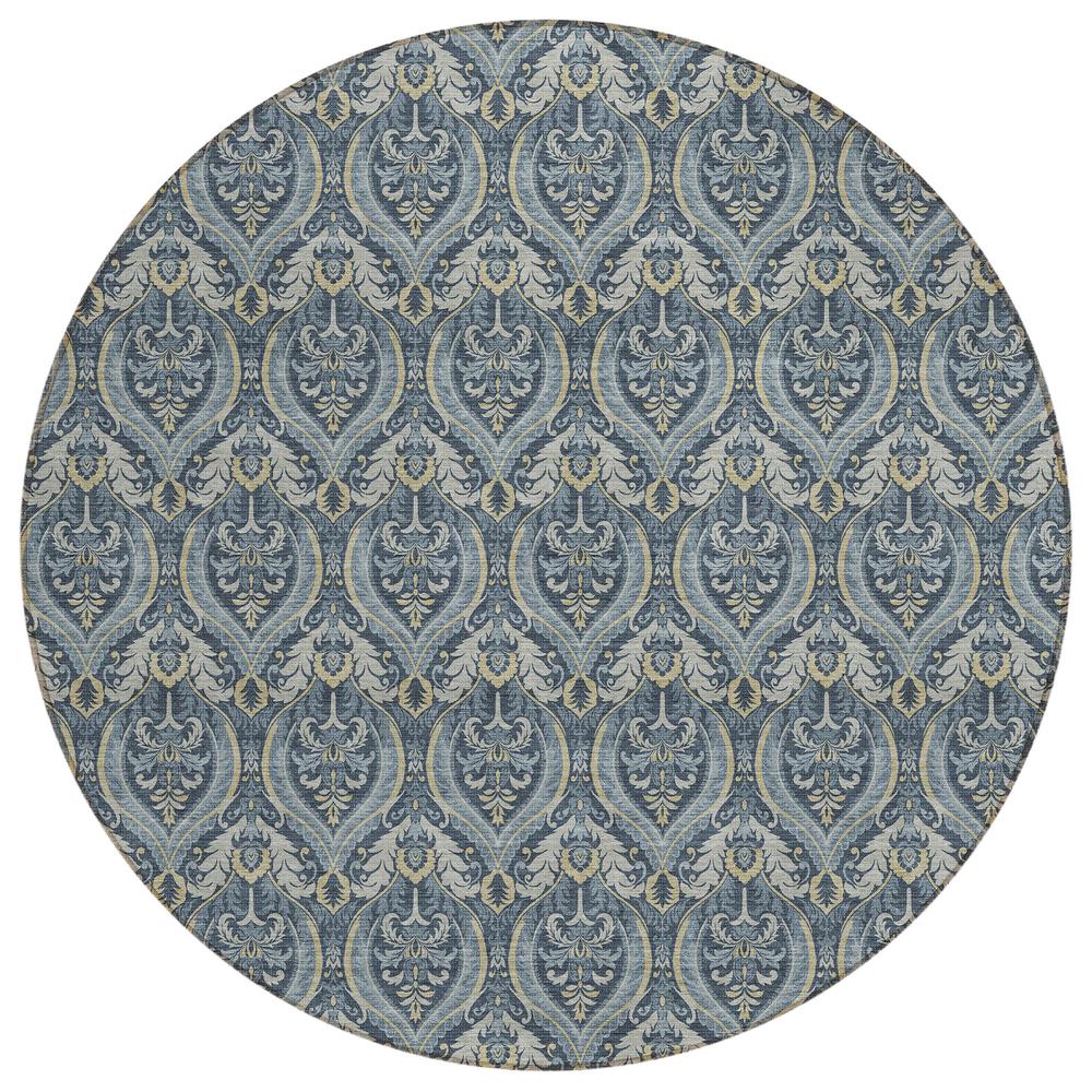 Chantille ACN572 Blue 8' x 8' Rug. Picture 1