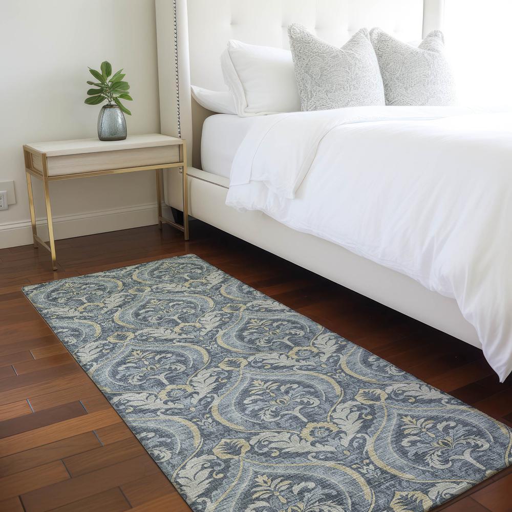 Chantille ACN572 Blue 2'3" x 7'6" Rug. Picture 6