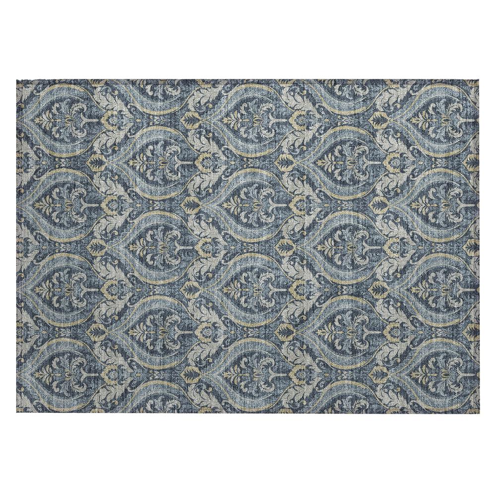 Chantille ACN572 Blue 1'8" x 2'6" Rug. Picture 1