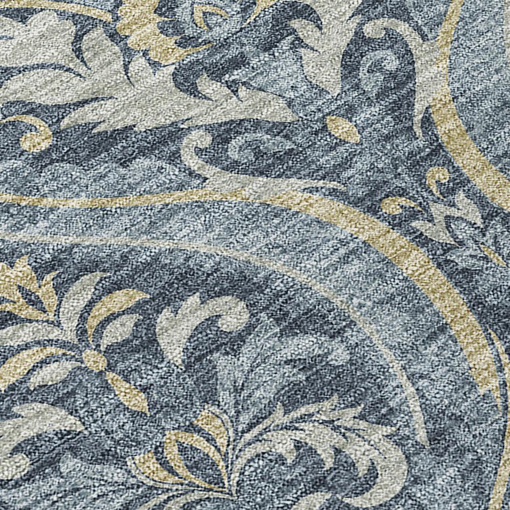 Chantille ACN572 Blue 1'8" x 2'6" Rug. Picture 5