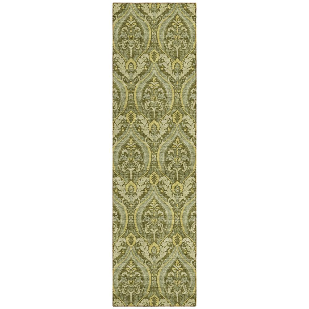 Chantille ACN572 Green 2'3" x 7'6" Rug. Picture 1